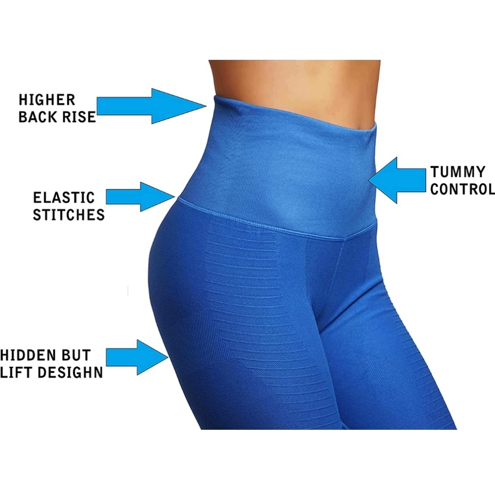 High Compression Pants Workout Women's Leggings - Picture 4 of 4